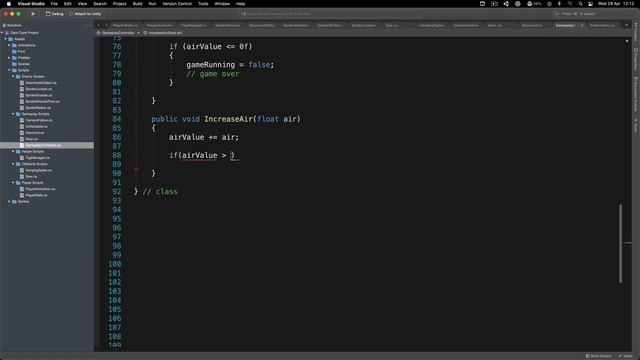 Unity Platformer Tutorial #18 - Time And Air Collectables смотреть онлайн