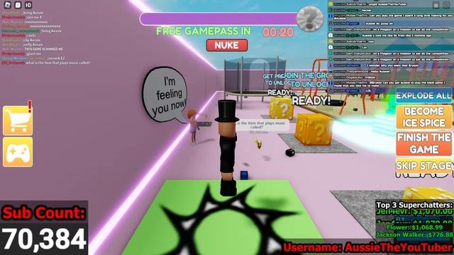 ?Top Donator Plays OTHER ROBLOX GAMES?! | Hanging With SUBS! | Come Join! | !roblox смотреть онлайн