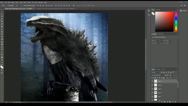 Photoshopping an Owlzilla смотреть онлайн