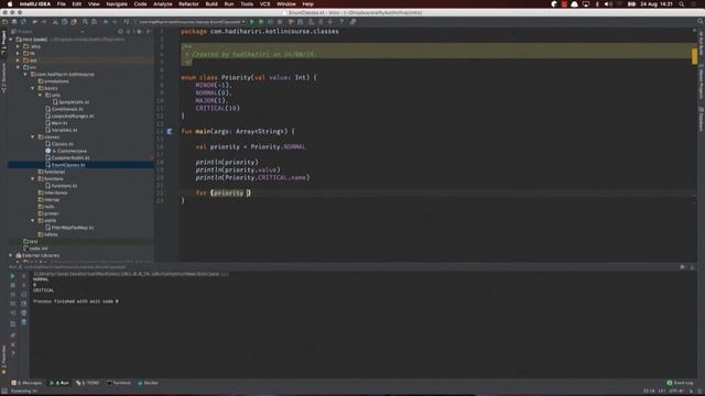 4 Enum Classes in Kotlin смотреть онлайн