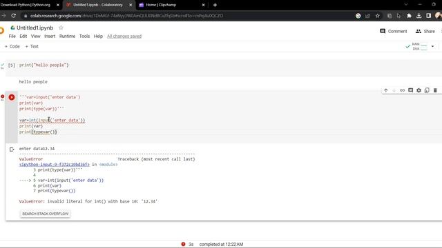 PYTHON lecture 3 | Basic functions | Input Function | Eval function | int float string | смотреть онлайн