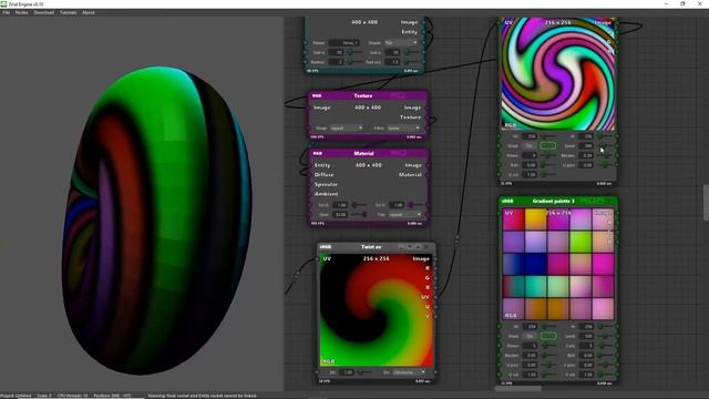 3Vial Engine v0.11 - Gradient Palette Node смотреть онлайн