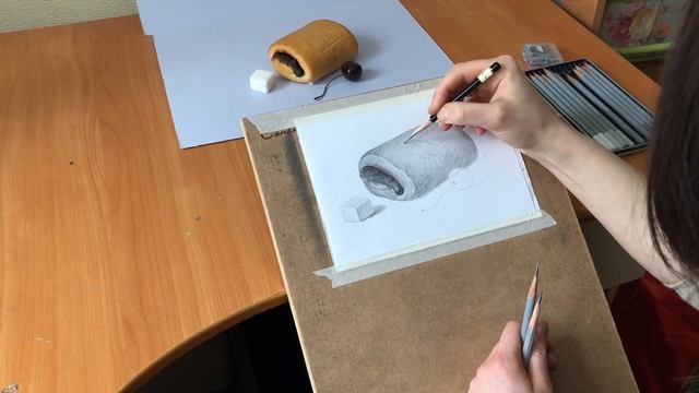 Рисунок.Булка,вишня и сахар смотреть онлайн