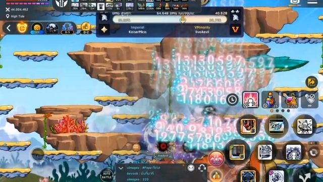 Maplestory M - Kinesis - Main Skill Nodes Lv.29 ,29 ,14 - Guild Honor Battle смотреть онлайн