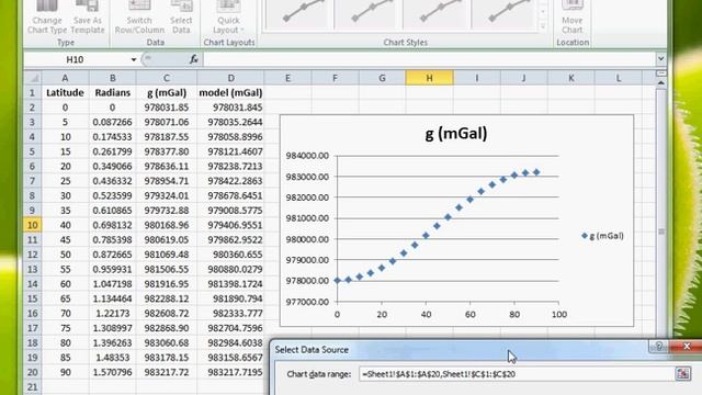 Excel...advanced X-Y scatter graphs. смотреть онлайн