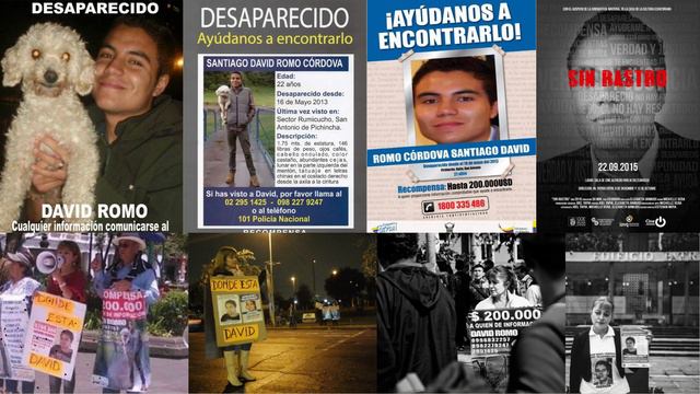 DAVID ROMO CORDOVA, fue Desaparecido el 16 de mayo del 2013 смотреть онлайн