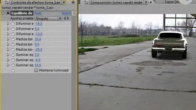 1ra secuencia con 3d max, craft director studio , V ray, Vue 6, After Effect, Boujou y Photoshop. смотреть онлайн