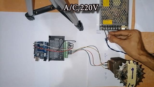 NEMA 23 | NEMA 17 | NEMA 34 with TB6600 stepper motor driver and Arduino - Wiring and demonstration смотреть онлайн