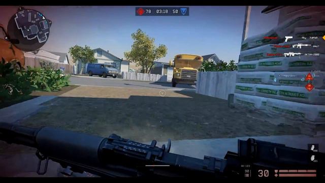 Warface : Ак-103 карта Квартал смотреть онлайн