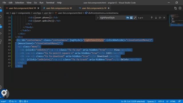 Custom Context menu In Angular | Angular | Create Context menu In Angular | Angular Tutorial смотреть онлайн