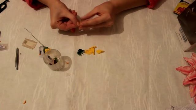 МК бутона африканской ромашки (гацании) из фоамирана смотреть онлайн