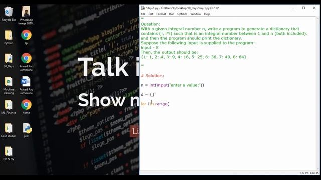 Python interview questions and answers for freshers | Python coding challenges -1 смотреть онлайн