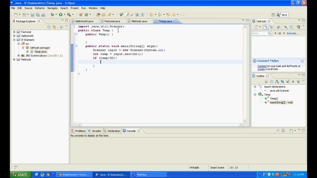 Intro to Java Programming Ep6: Using If, Else If, and Else смотреть онлайн