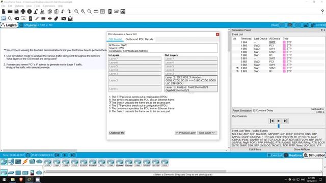 (РУССКИЙ перевод) Free CCNA _ OSI Model _ Day 3 Lab _ CCNA 200-301 Complete Course