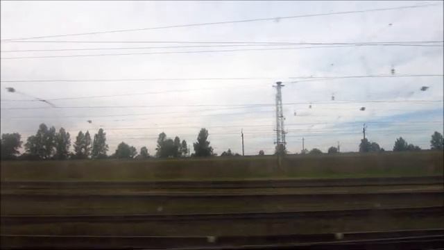 От Санкт-Петербурга до Перми на поезде СПб - Челябинск. смотреть онлайн