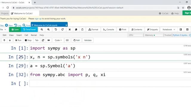 SymPy - Tutorial for Beginners (Python) смотреть онлайн