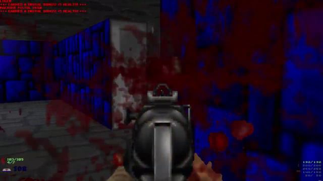 let's play: Wolfenstein 3D Brutal [rus] (прохождение) part 1: побег из проклятого замка смотреть онлайн