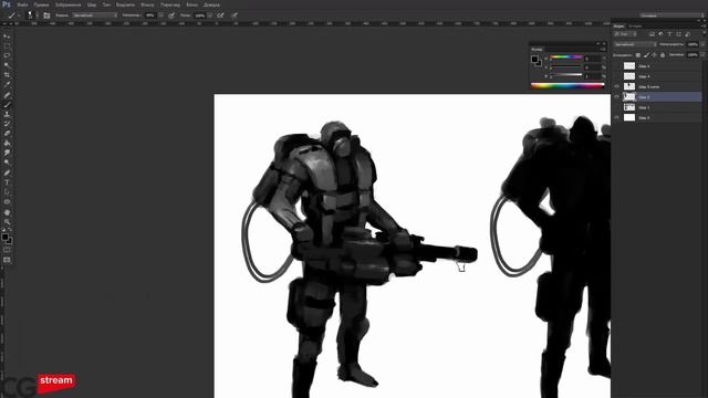 CG Stream. Евгений Постебайло. Часть 1. смотреть онлайн