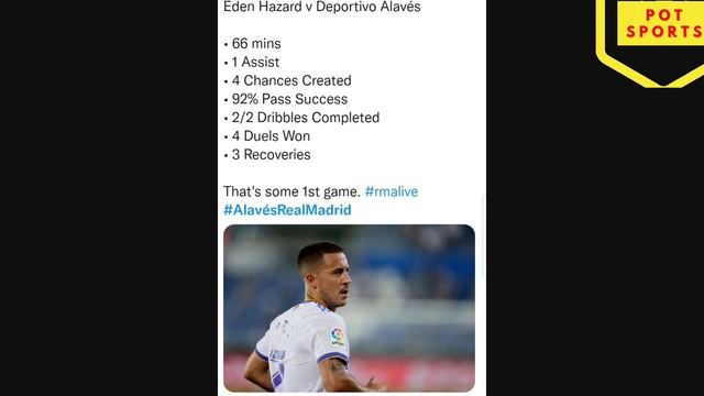 FOOTBALLERS REACT TO REAL MADRID VS ALAVES #laliga MATCH | #potsports смотреть онлайн