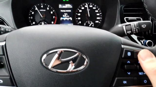 Как работает круиз контроль на новом Hyundai Solaris