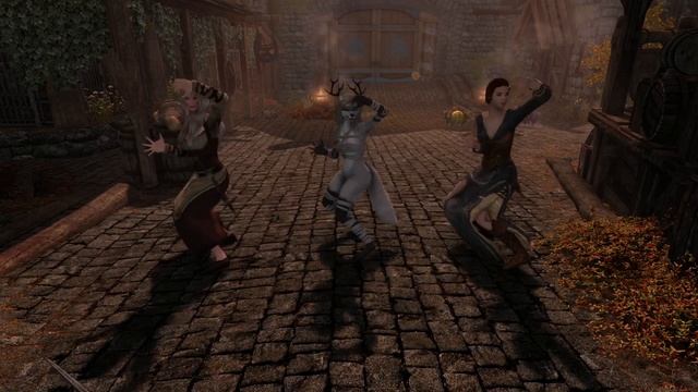 Dance Together мод на танцы для Skyrim SE смотреть онлайн