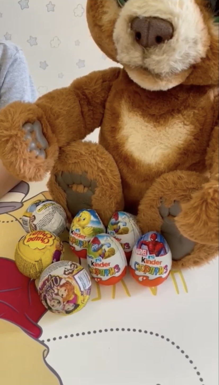 Открываем киндеры