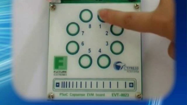 CapSense Touch Sensing Waterproof Demo смотреть онлайн