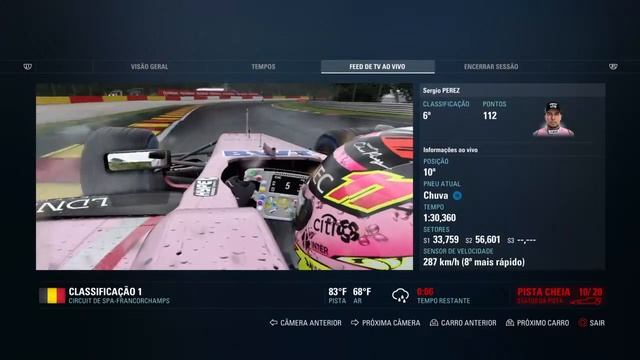 KLEBER SENNA (F1 2017) T4 - Renault - GP12 - Bélgica (Classificação) смотреть онлайн