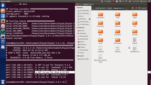 bigsql tutorial-3:solution for error---- "is not in-use for postgresql": смотреть онлайн