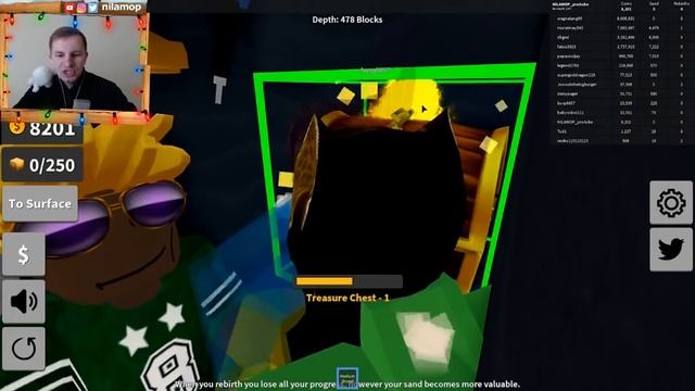 №1267: КАК ВОРОВАТЬ СУНДУКИ В РОБЛОКС - ROBLOX TREASURE HUNT SIMULATOR смотреть онлайн