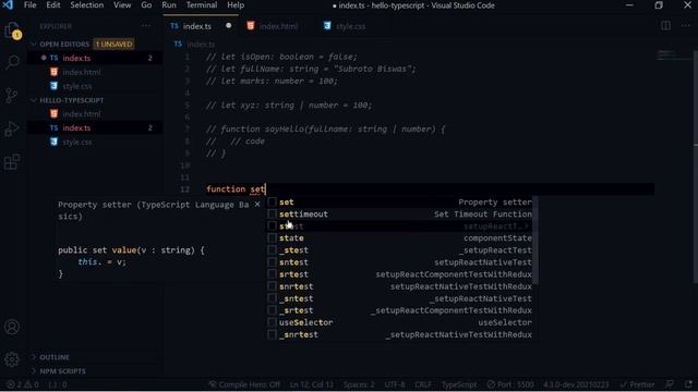TypeScript Unions हिंदी में смотреть онлайн