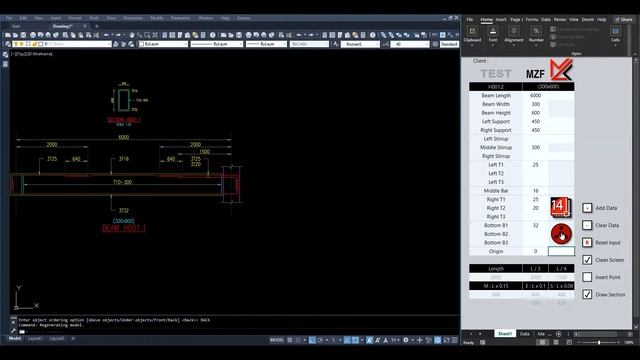 AutoCAD Excel VBA | Beam Details смотреть онлайн