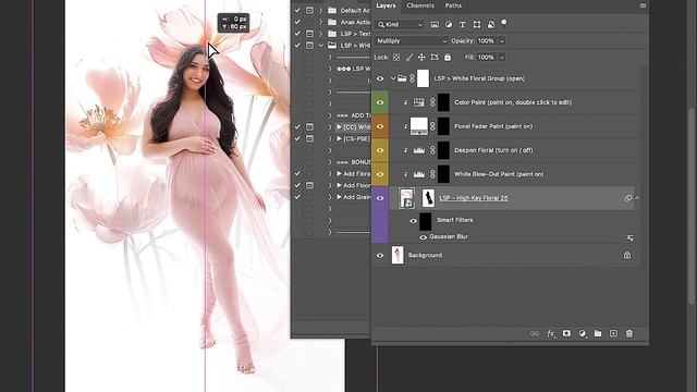 Tutorial: Installing & Using Floral Actions from LSP Actions in Adobe Photoshop - Ana Brandt смотреть онлайн