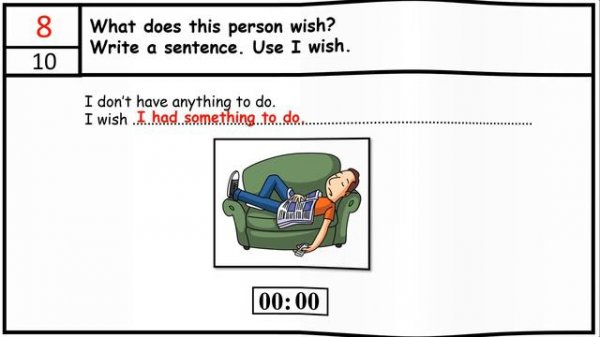 Wish Clauses - Exercises with answers + PDF - all types - Easy English Lessons