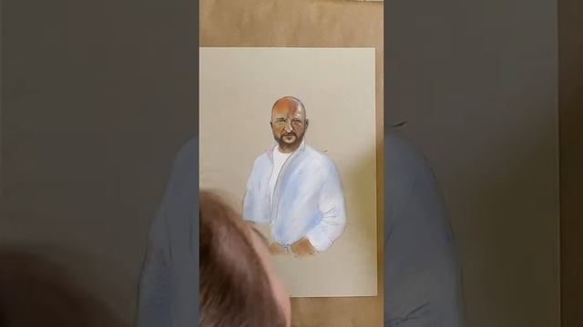 Портрет по фото пастелью смотреть онлайн