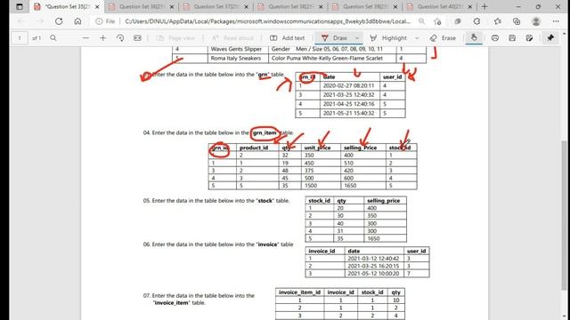 DBMS Question Session Task No 35 | 1st Year | Semester 01 | Java Institute | Dinul Kovida Perera смотреть онлайн