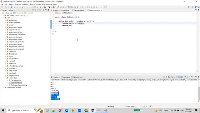 Selenium-Java-Day20 (Enum, Reflection and Annotation) смотреть онлайн