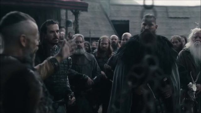 (SPOILER ALERT!) King Harald takes over Kattegat Vikings-S6E14 смотреть онлайн