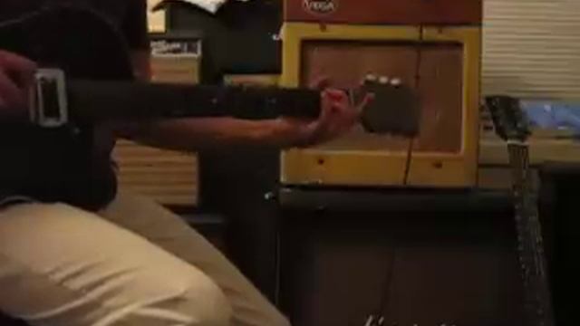 1956 Vega Director Tube Guitar Amp, Vintage Fender 5e3 tweed deluxe competitor. Country Jazz Demo смотреть онлайн