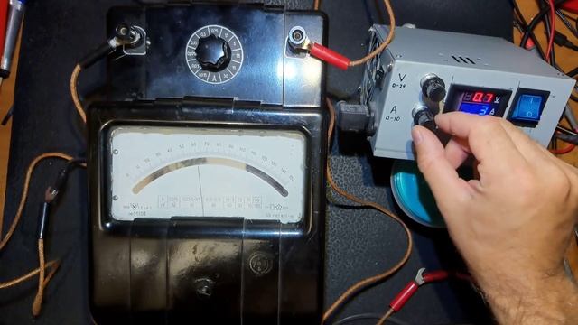 М104 аналоговый амперметр 60-х годов