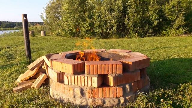 Сделал костёр своими руками! смотреть онлайн