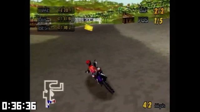 Motocross Mania (PS1)