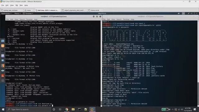 11/13/2019 Working with PWNTools смотреть онлайн