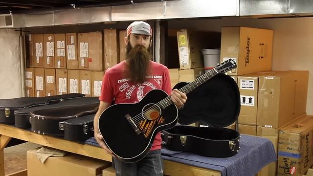Gibson Limited Edition 1930's L-00 Classic Ebony смотреть онлайн