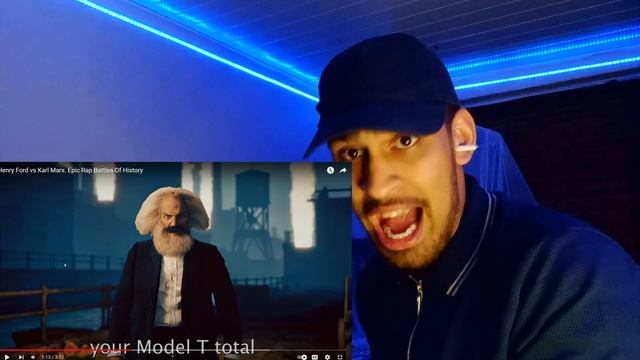 ''THE DISRESPECT'' Henry Ford vs Karl Marx. Epic Rap Battles Of History REACTION смотреть онлайн