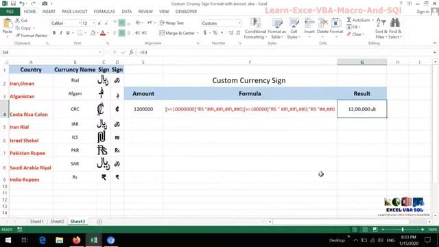 Custom Currency Sign in Excel,How to Change the Currency Symbol in excel,Currency format in excel смотреть онлайн