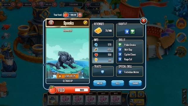 Monster Legends - Getting Komocat 100% (No Hack) смотреть онлайн