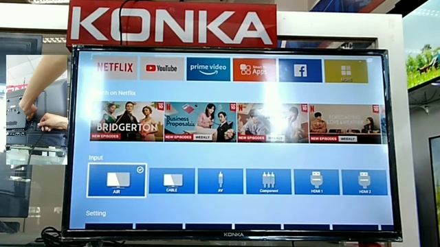 KONKA KDL32PHD668L SMART TV 32"-65" UNBOXING AND DEMONSTRATION, How To? смотреть онлайн
