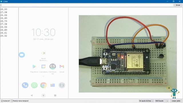 Comunicación Bluetooth con ESP32//Envió y recepción de datos por bluetooth con ESP32 смотреть онлайн