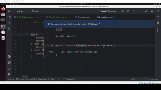 Java7 - Try With Resources смотреть онлайн
